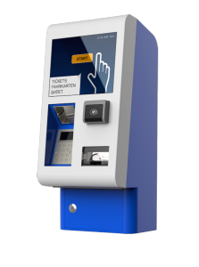 Cashless ticket vending machine MVC / SVC