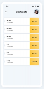 Aplicación móvil FareOn Move