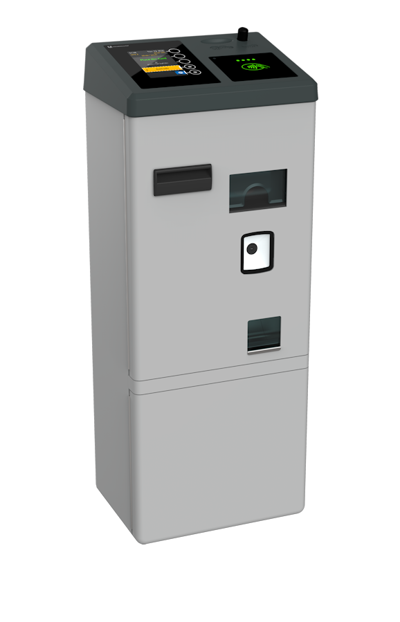 Kompaktní automat na výdej jízdenek MVA
