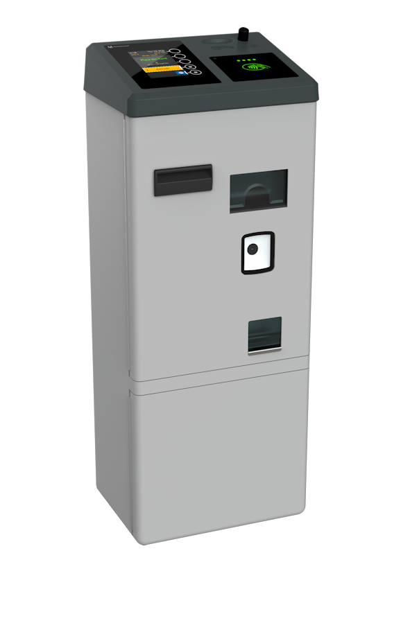 Compact ticket vending machine - MVA 